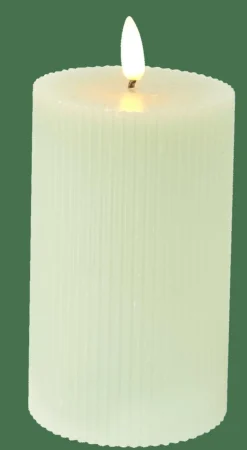 LED Candela Con Luci Led Menta