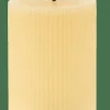 LED Candela Con Luci Led Marrone
