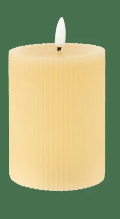 LED Candela Con Luci Led Marrone