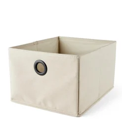 LINOLUX Scatola Portatutto Con Coperchio Beige