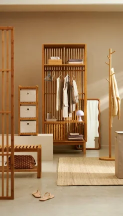 LINOLUX Scatola Portatutto Con Zip Beige