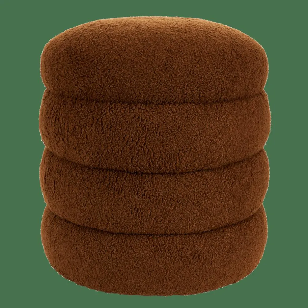 LOBBY Pouf: Marrone