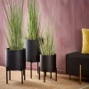 LOUNGE Vaso Da Giardino Nero