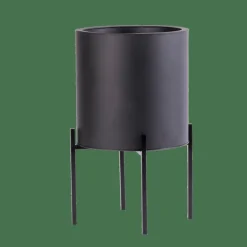 LOUNGE Vaso Da Giardino Nero