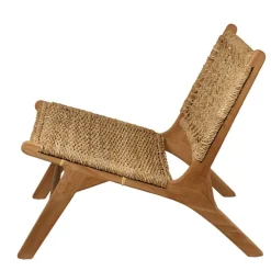 MADURA Sedia Lounge Naturale
