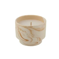 MARBLE Candela Da Esterno Bianco, Arancione