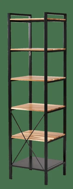 MARCEL Scaffale Da Parete Nero