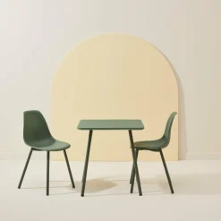 MIKA Tavolo Per Bambini Con 2 Sedie Verde