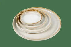 MINERAL MARBLE Piatto Bianco
