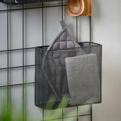 MODULAR Cesto Di Metallo Nero