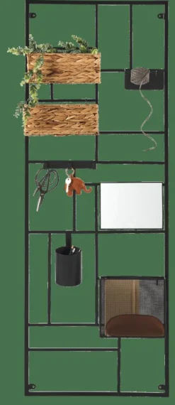 MODULAR Organiser Da Parete Nero