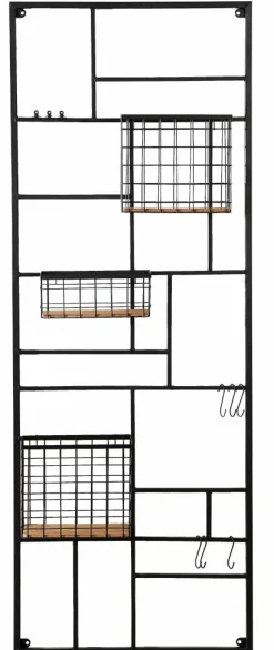 MODULAR Set Di 7 Ganci Nero