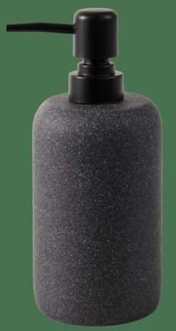 MOON Dispenser Per Sapone Nero, Grigio Scuro