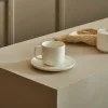 MOON Tazza E Piattino 20 CL Bianco