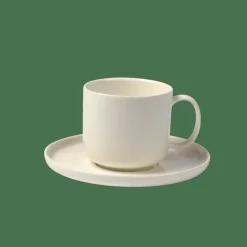 MOON Tazza E Piattino 20 CL Bianco