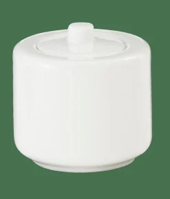 MOON Zuccheriera Con Coperchio Bianco