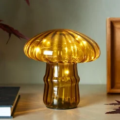 MUSHRO Lampada Decorativa Giallo