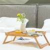 NEW BAMBOO Vassoio Da Letto Naturale