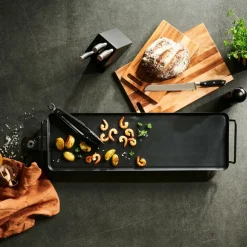 NEW PLANCHA Griglia XXL Nero