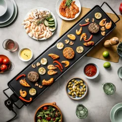 NEW PLANCHA Griglia XXXL Nero