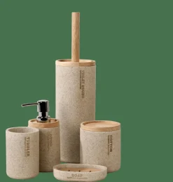 NEW RESIN Scopino WC In Supporto Naturale