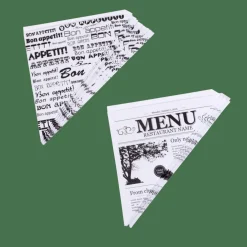NJAM Cartocci Set Di 10 Pezzi Nero, Bianco