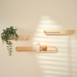 NOMA Scaffale Pensile S/3 Naturale