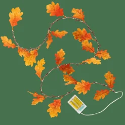 OAK LEAF Filo Luminoso Marrone