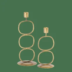OVAL Portacandela Dorato