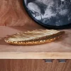 PALM Foglia Decorativa Dorato