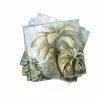 PALMEN Set Di 20 Tovaglioli Verde