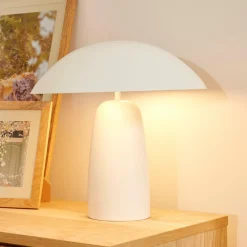 PANDI Lampada Da Tavolo Bianco Antico