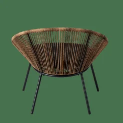 PAPAYO Sedia Lounge Con Cuscino Naturale