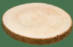 PAULO Piatto Di Legno Marrone