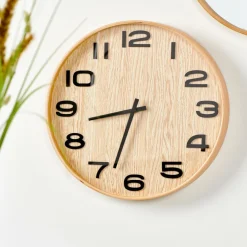 PLYWOOD Orologio Da Parete Naturale