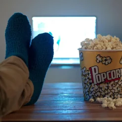 POPCORN Secchio Per Popcorn Con Coperchio Multicolore