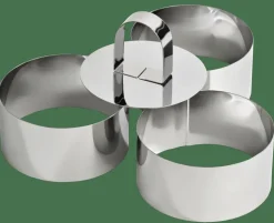 PROLINE Stampi Set Di 3 Pezzi Argentato