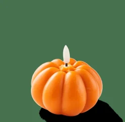 PUMPI Candela Led Arancione