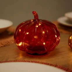 PUMPKIN Lampada Decorativa Arancione