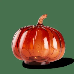 PUMPKIN Lampada Decorativa Arancione