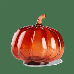 PUMPKIN Lampada Decorativa Arancione