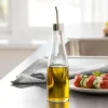 PURE Bottiglietta Per Olio Argentato, Trasparente
