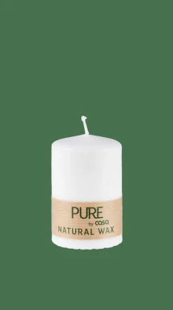 PURE Candela Cilindrica Bianco