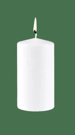 PURE Candela Cilindrica Bianco