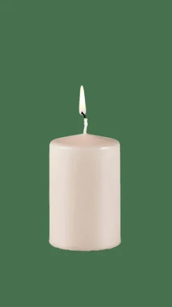 PURE Candela Cilindrica Marrone Chiaro