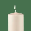 PURE Candela Cilindrica Marrone Chiaro