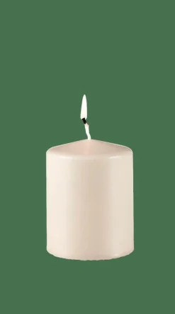 PURE Candela Cilindrica Marrone Chiaro