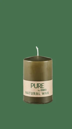 PURE Candela Cilindrica Verde