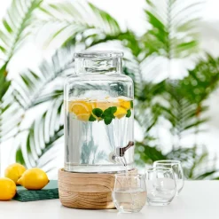 PURI Serbatoio Con Rubinetto 5,5 L Trasparente