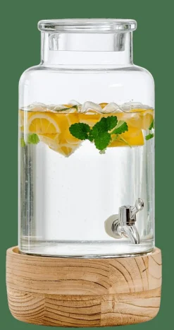 PURI Serbatoio Con Rubinetto 5,5 L Trasparente